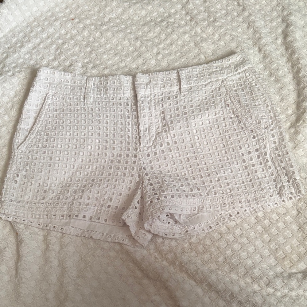 GAP White Eyelet Women's Shorts